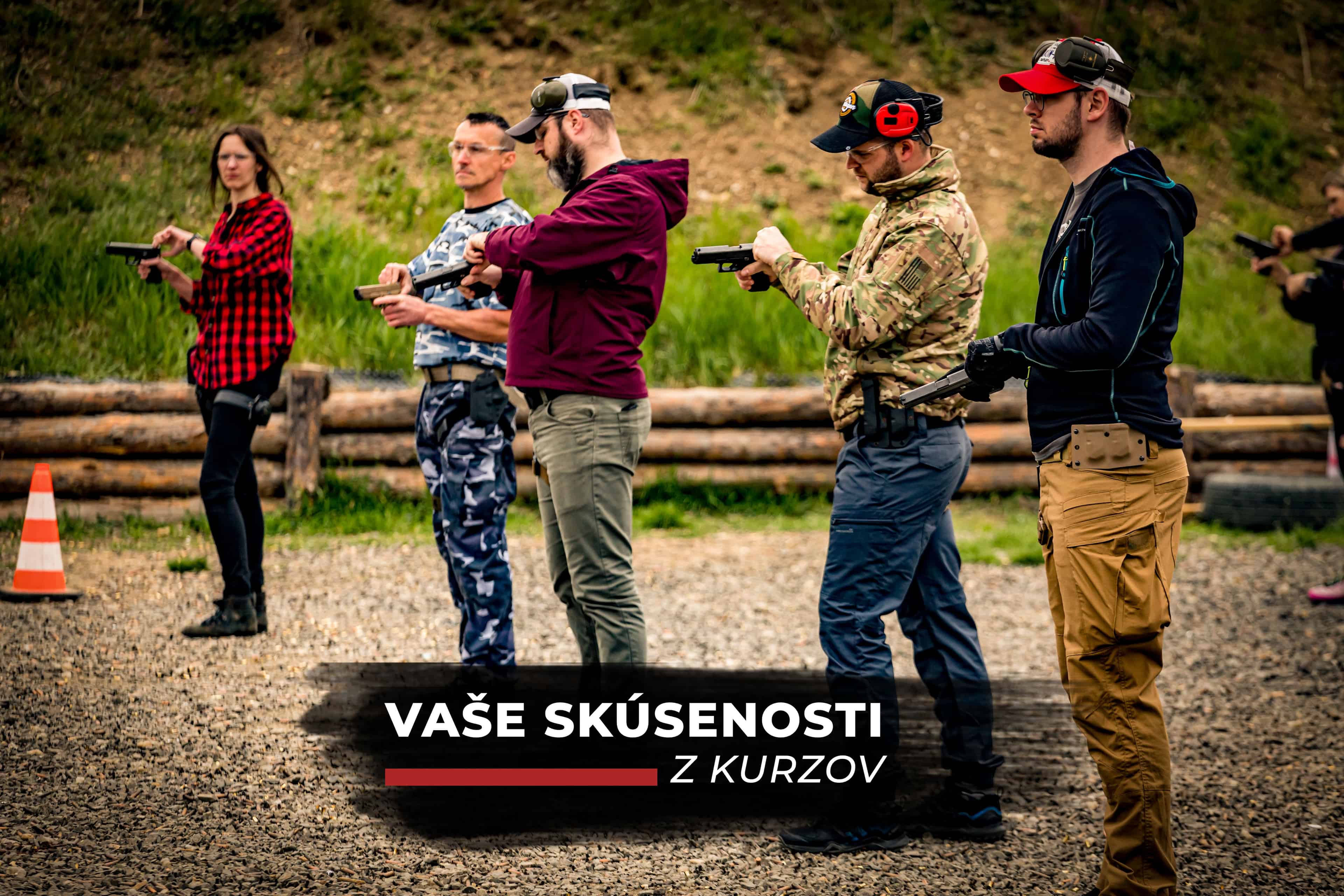 Kurz streľby s TCA - Pištoľ 1