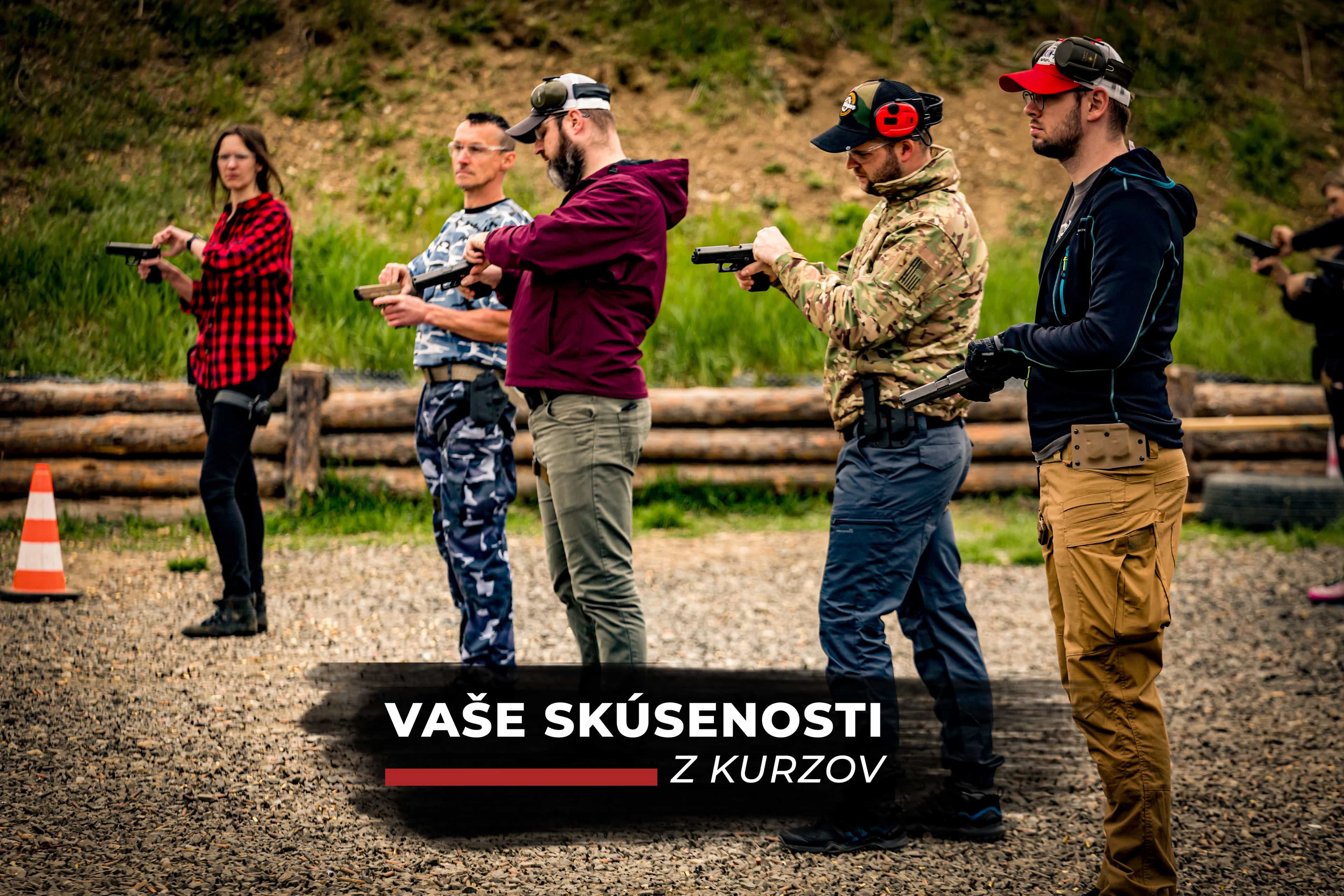 Kurz streľby s TCA - Pištoľ 1